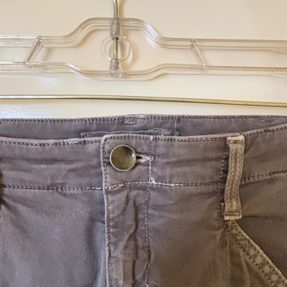 J Brand Women's Cargo Skinny Pants - Charcoal Gray